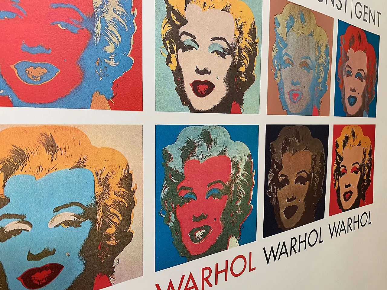 Poster Mostra Andy Warhol, anni '70 1092078