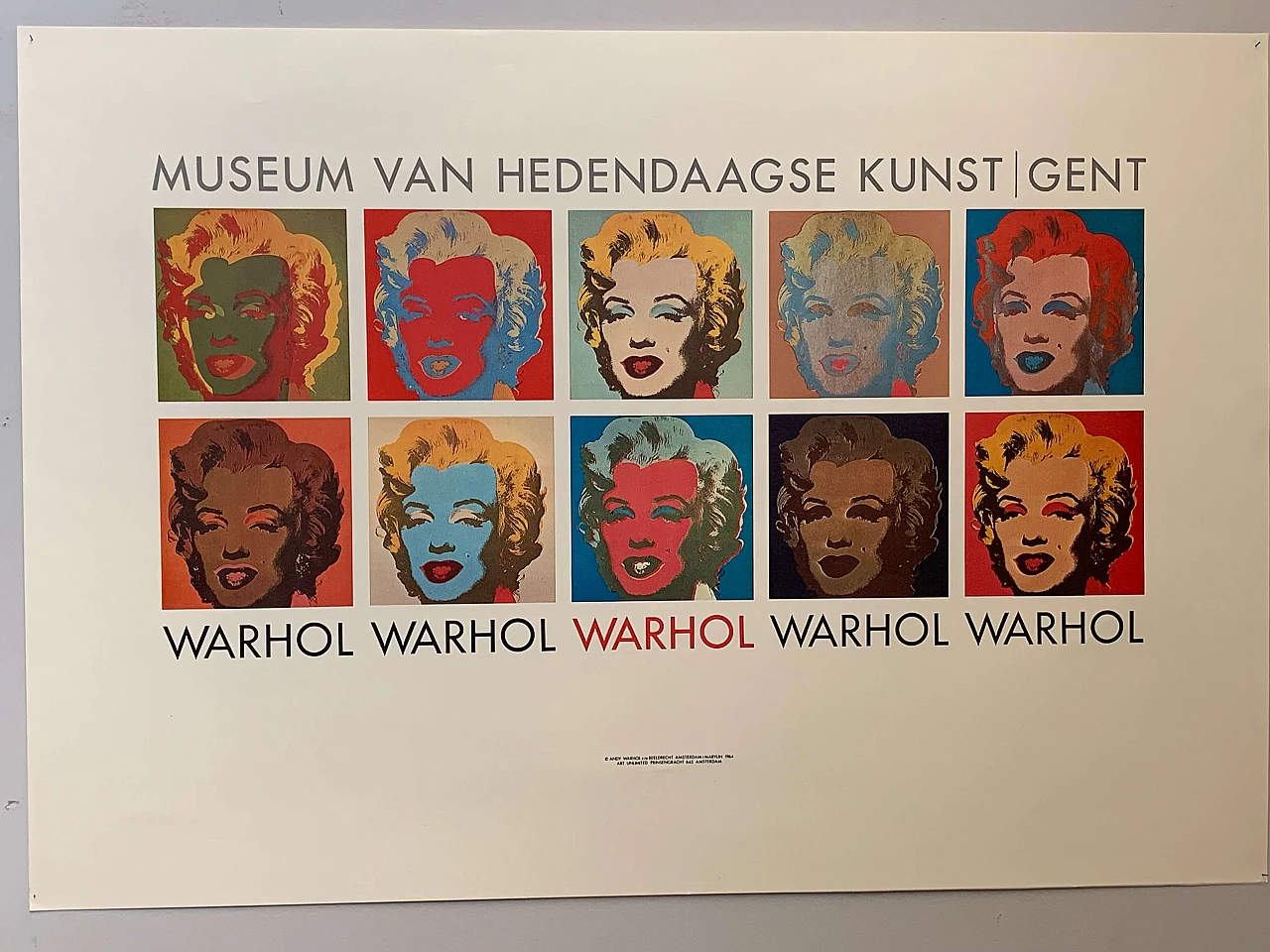 Poster Mostra Andy Warhol, anni '70 1092079
