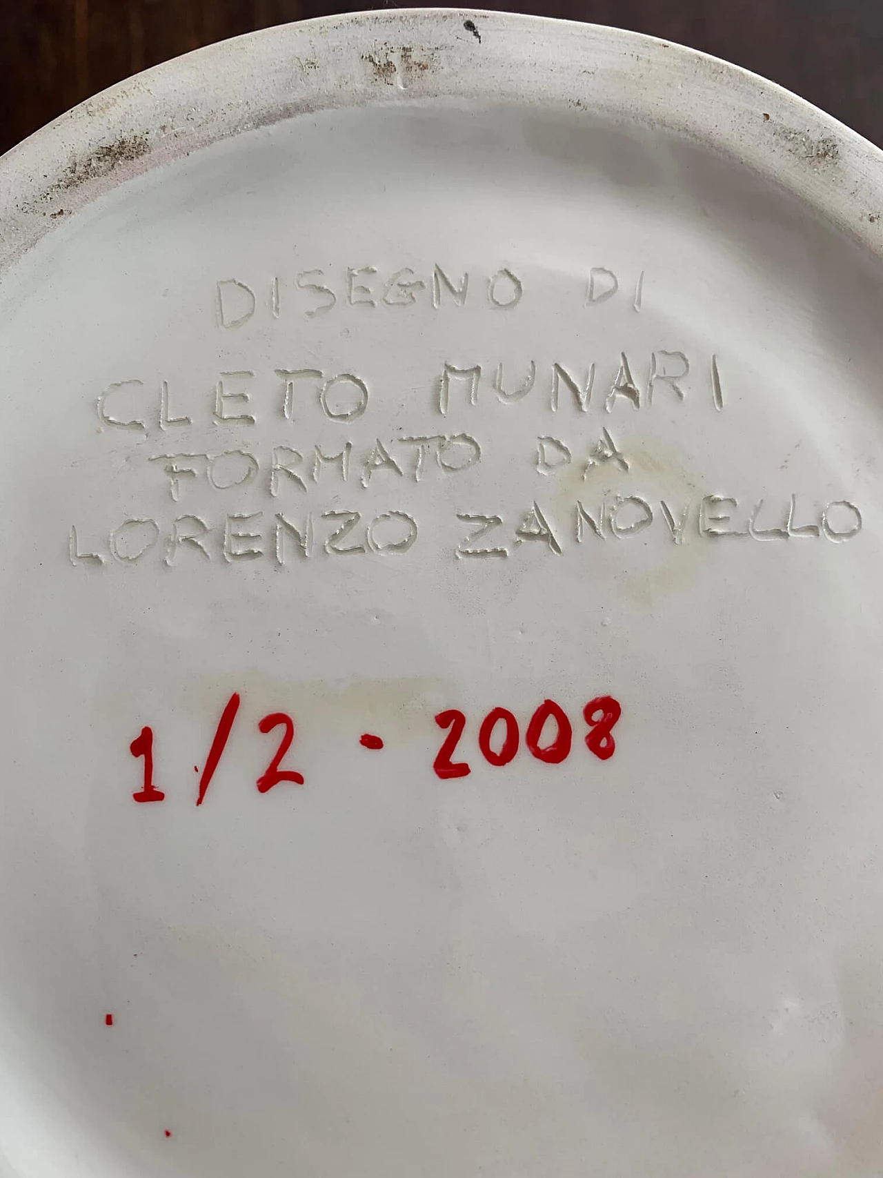 Vaso in ceramica di Cleto Munari, 1999 1092332