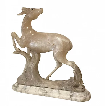 Alabaster fawn, 1930s