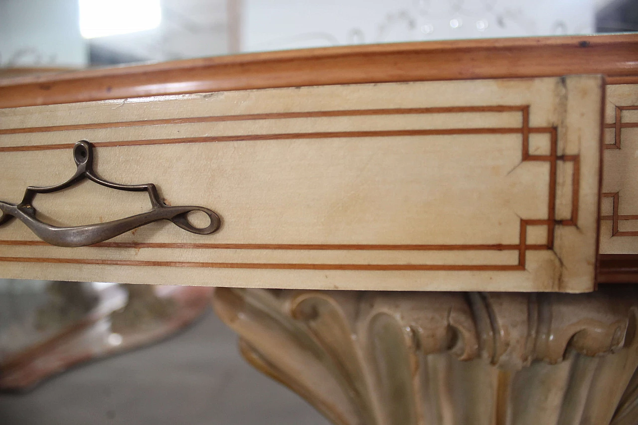 Console with mirror of La Permanente Furniture Cantù, 1940s 1092687