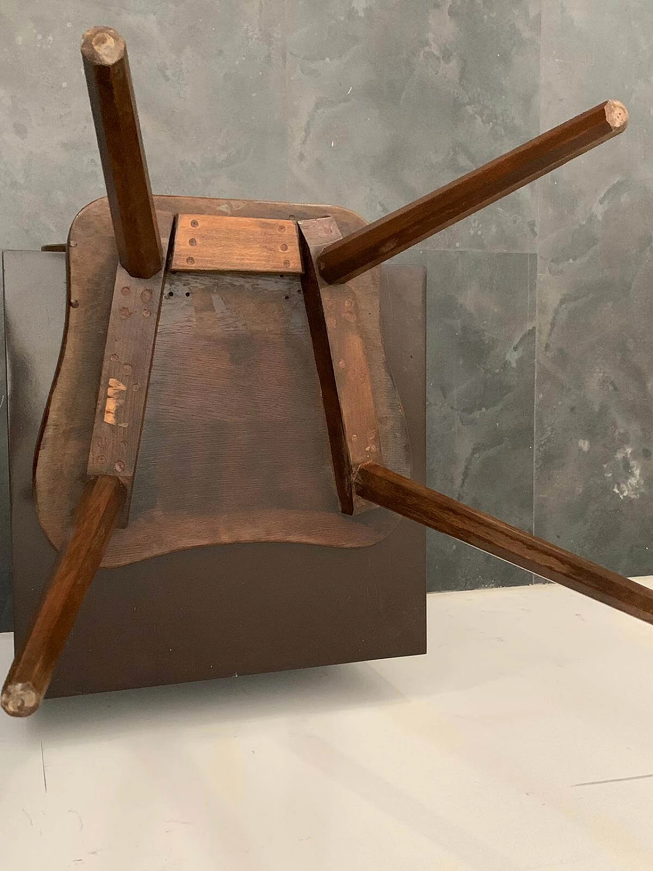 Brutalist Chairs by V.D.C. Fiandre for De Coene, 1950s, Set of 2 1093045