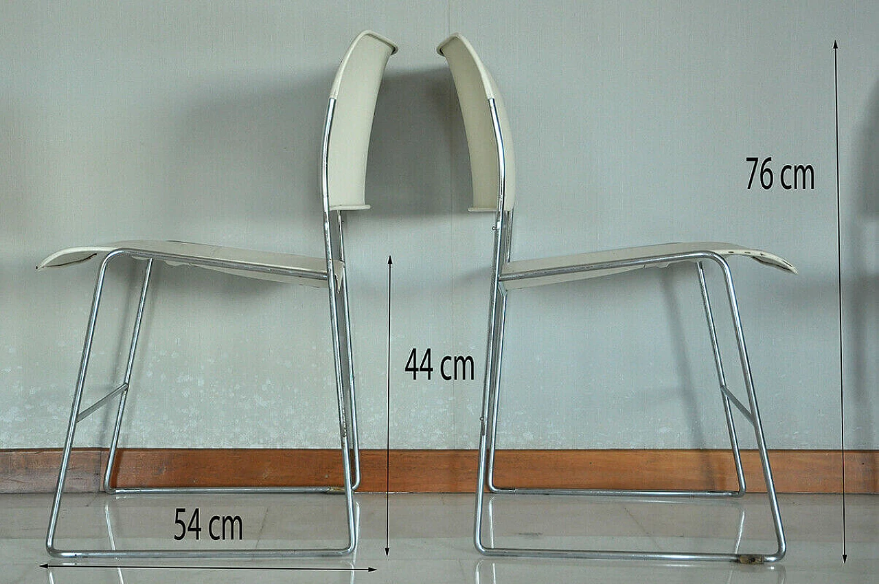 6 40/4 Chairs by David Rowland for GF Furniture System, 70s 1093077