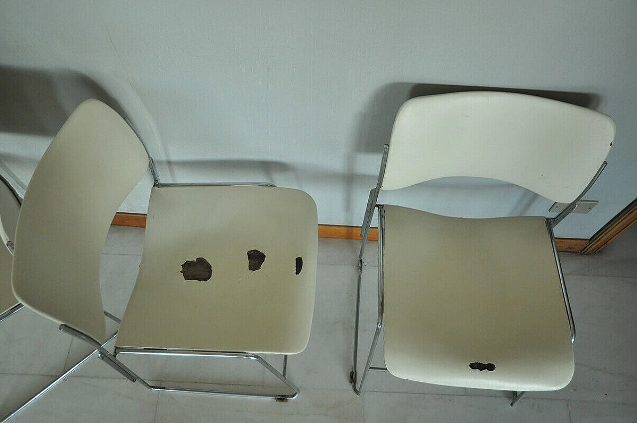 6 40/4 Chairs by David Rowland for GF Furniture System, 70s 1093080
