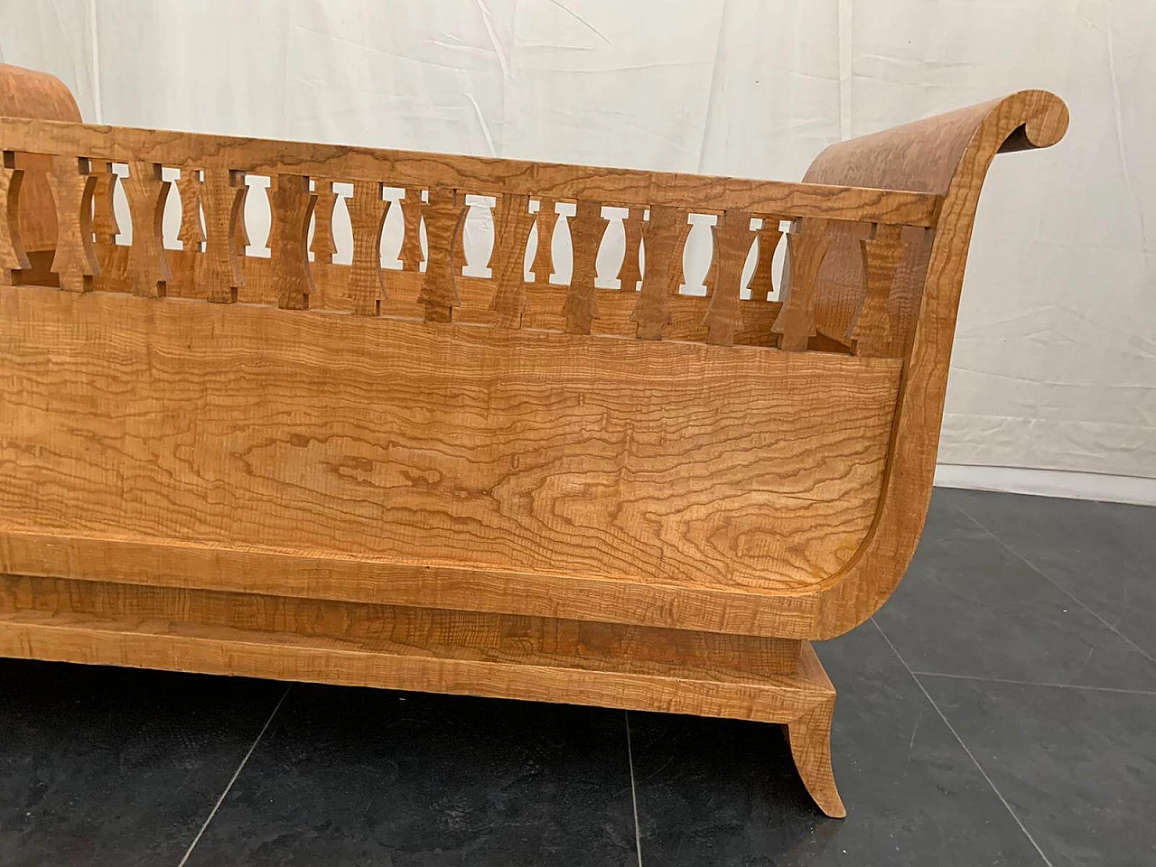 Elm briar biedermeier cradle 1093672