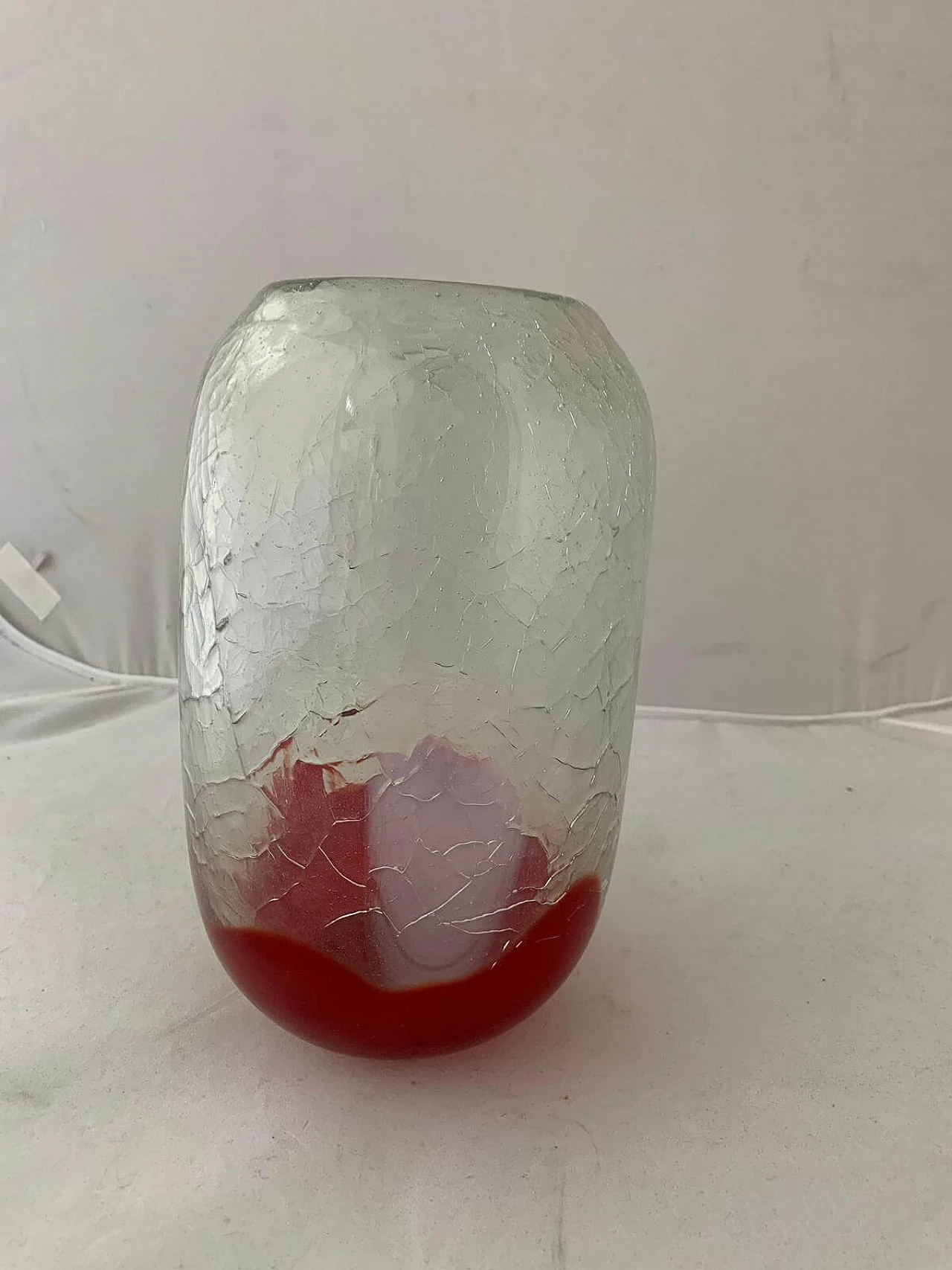 Russian Glass Vase by Svetlana Beskinskaja, 1960s 1093743