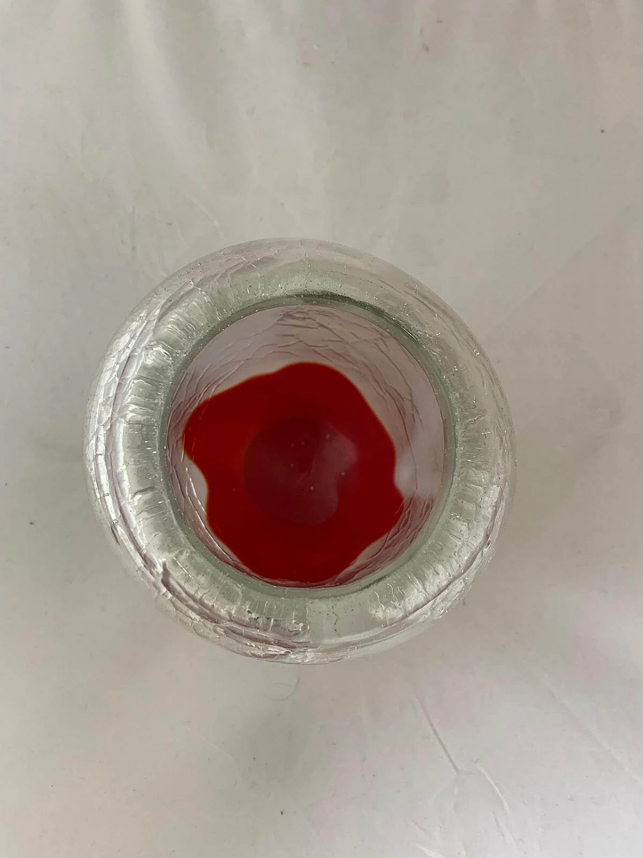 Russian Glass Vase by Svetlana Beskinskaja, 1960s 1093745