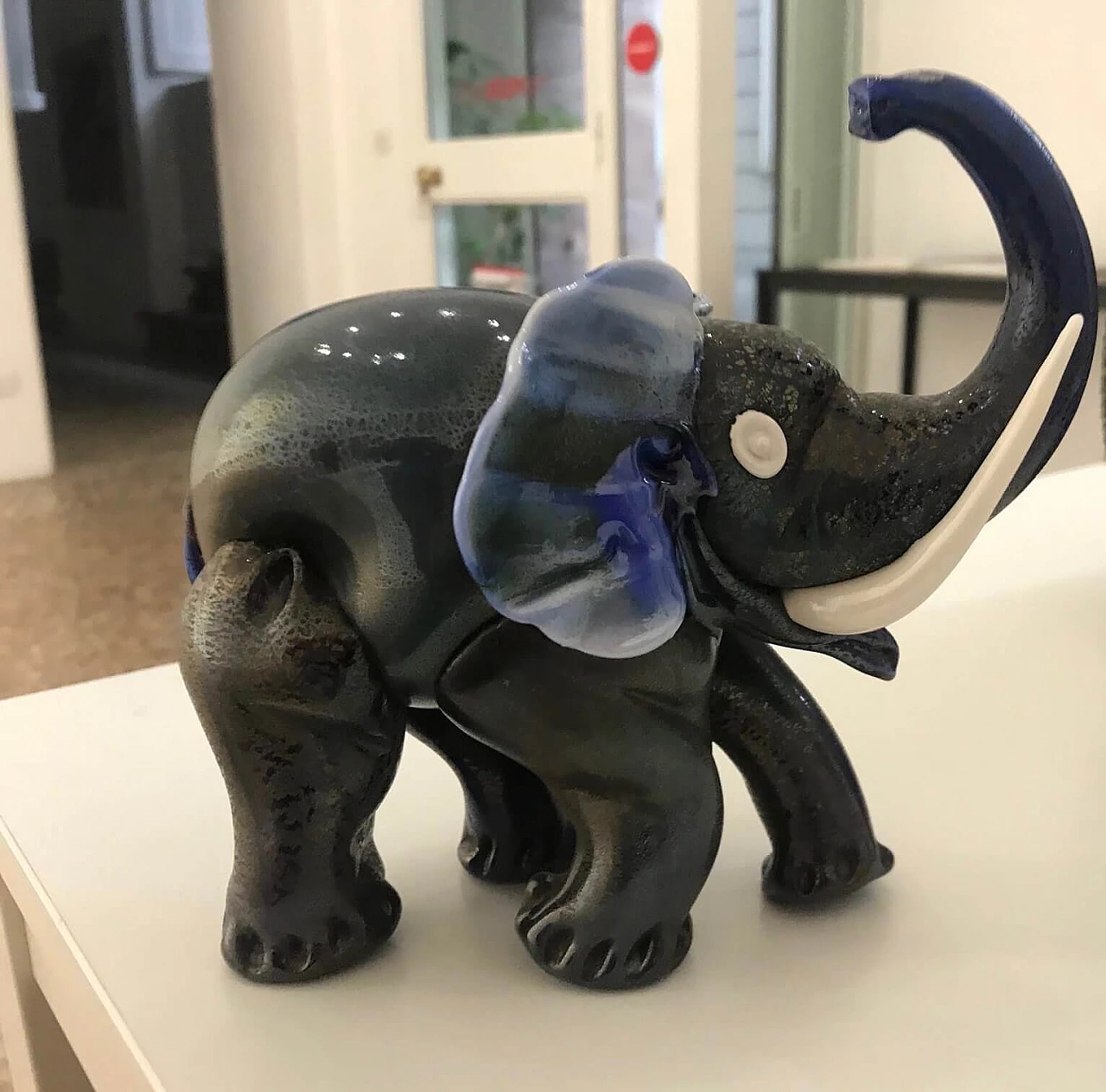 Murano Glass Elephant by MVM Cappellin, 1930s 1094090