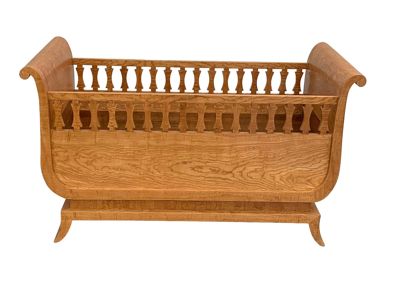 Elm briar biedermeier cradle 1094204