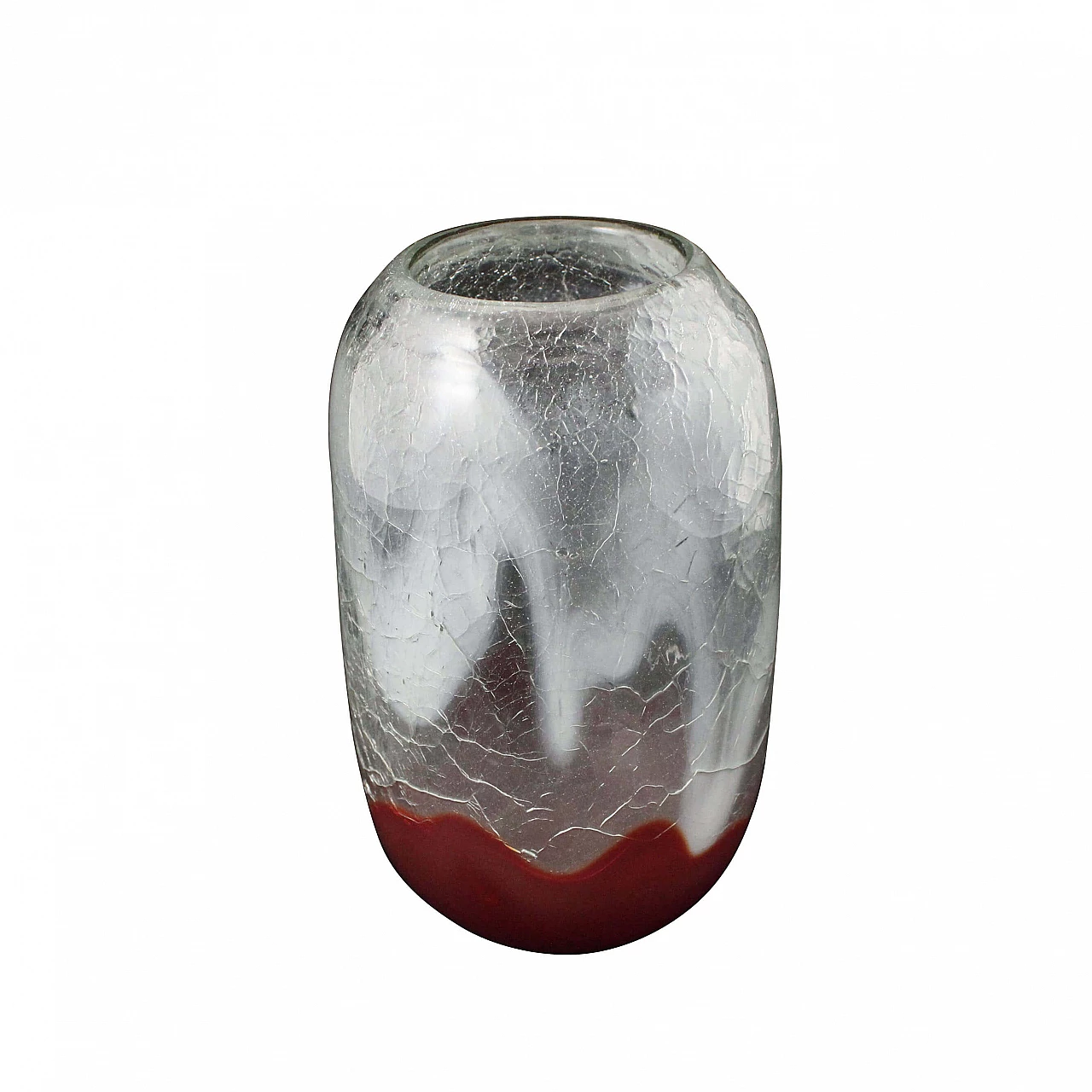 Russian Glass Vase by Svetlana Beskinskaja, 1960s 1094207