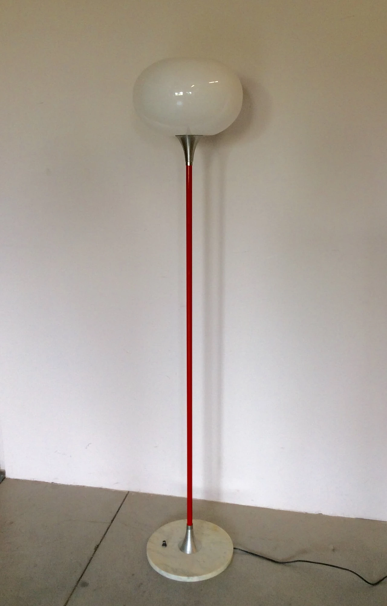 Floor lamp with marble base, 60s 1094260