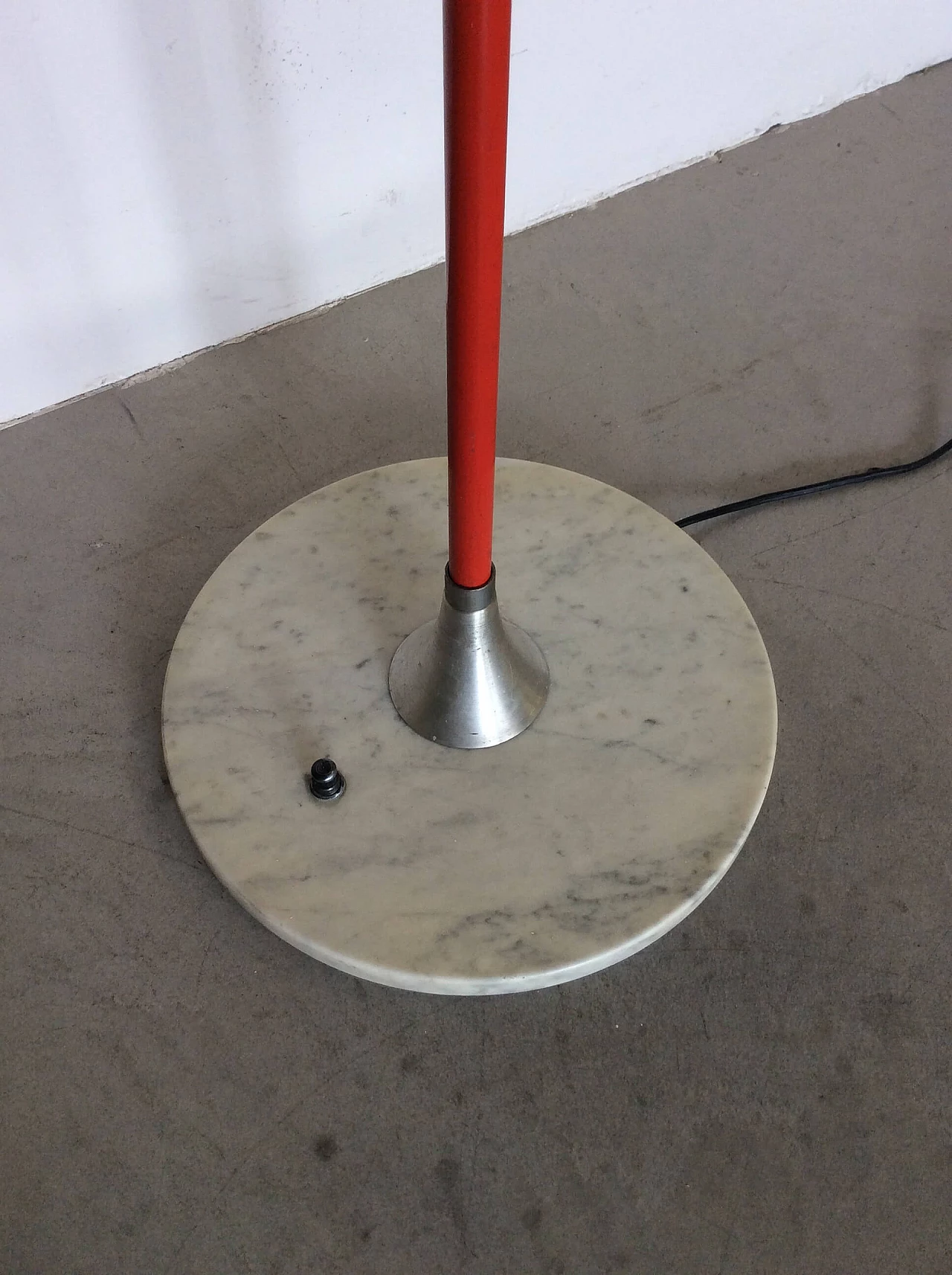 Floor lamp with marble base, 60s 1094261