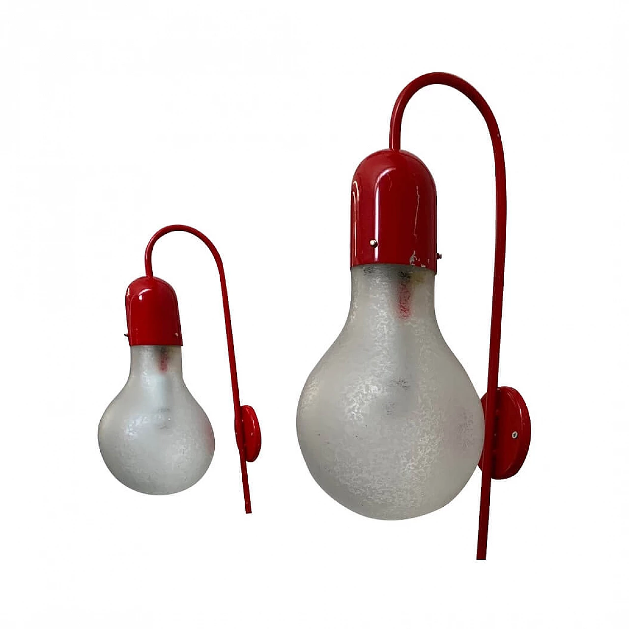 Pair of wall sconce Stilux Milano, 60s 1094404