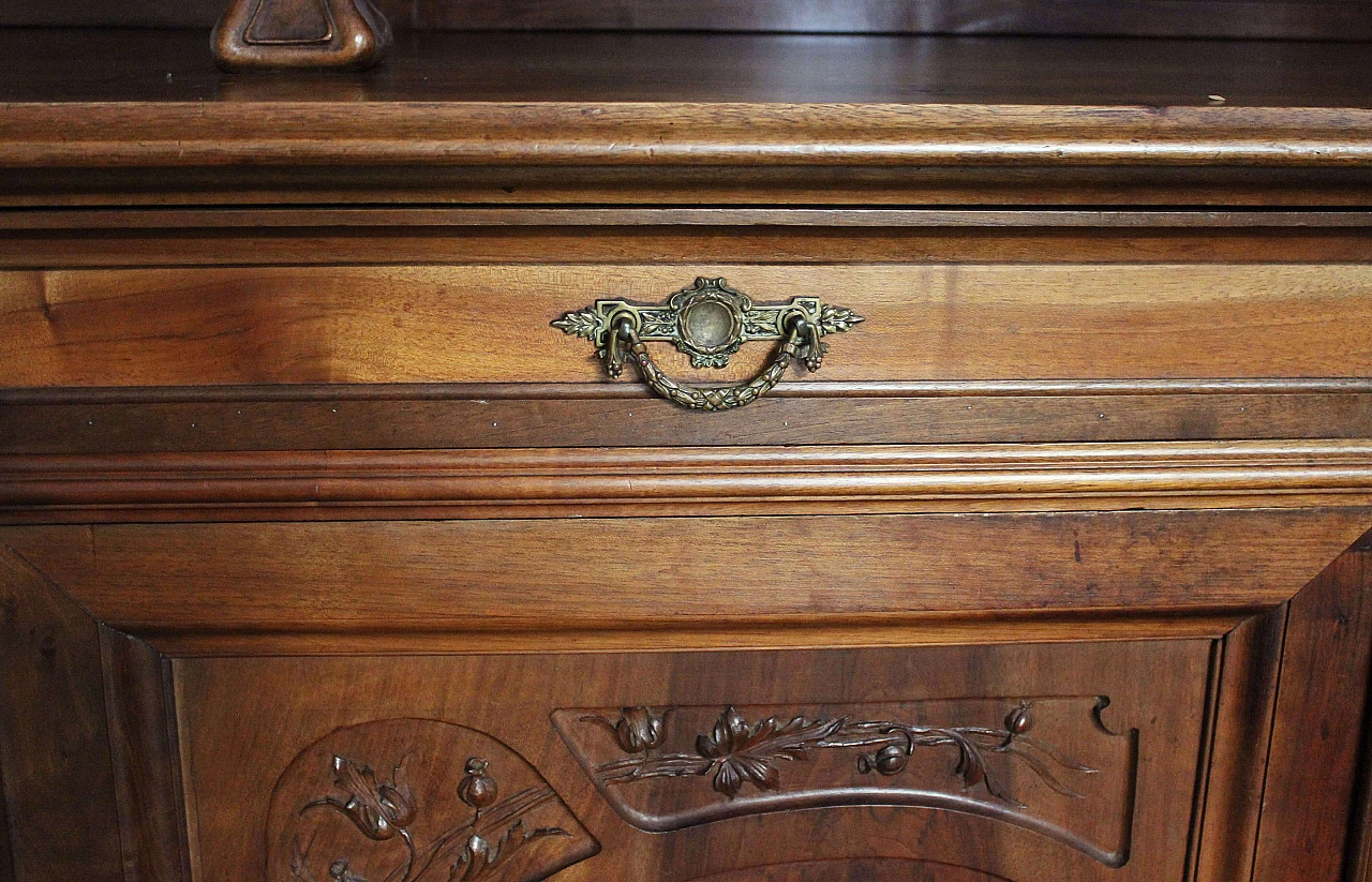 Set per sala da pranzo in ciliegio Art Nouveau di Pierre Mathieu, inizio '900 1094447