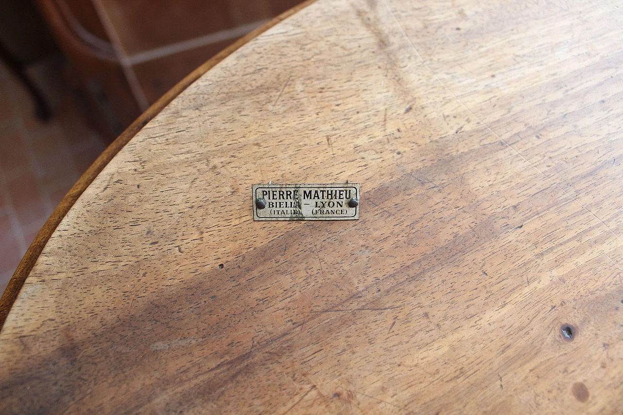 Set per sala da pranzo in ciliegio Art Nouveau di Pierre Mathieu, inizio '900 1094456