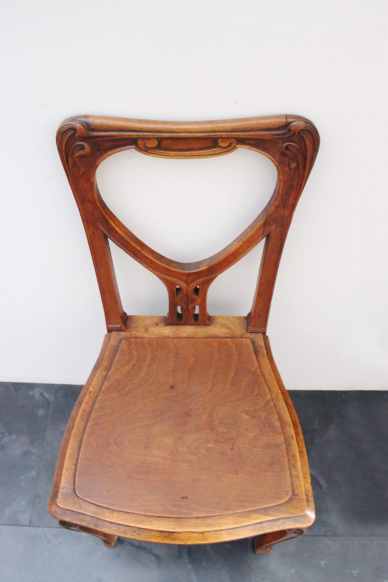 Set per sala da pranzo in ciliegio Art Nouveau di Pierre Mathieu, inizio '900 1094460