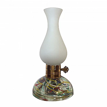 Table lamp in Murano glass by Dino Martens for Aureliano Toso, 1950s