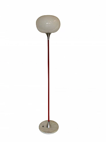 Floor lamp with marble base, 60s
