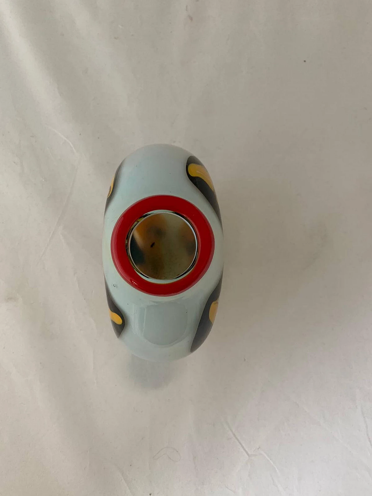 Opaline glass vase by Ludmilla & Dimitri Shushkanov, 1970s 1094596