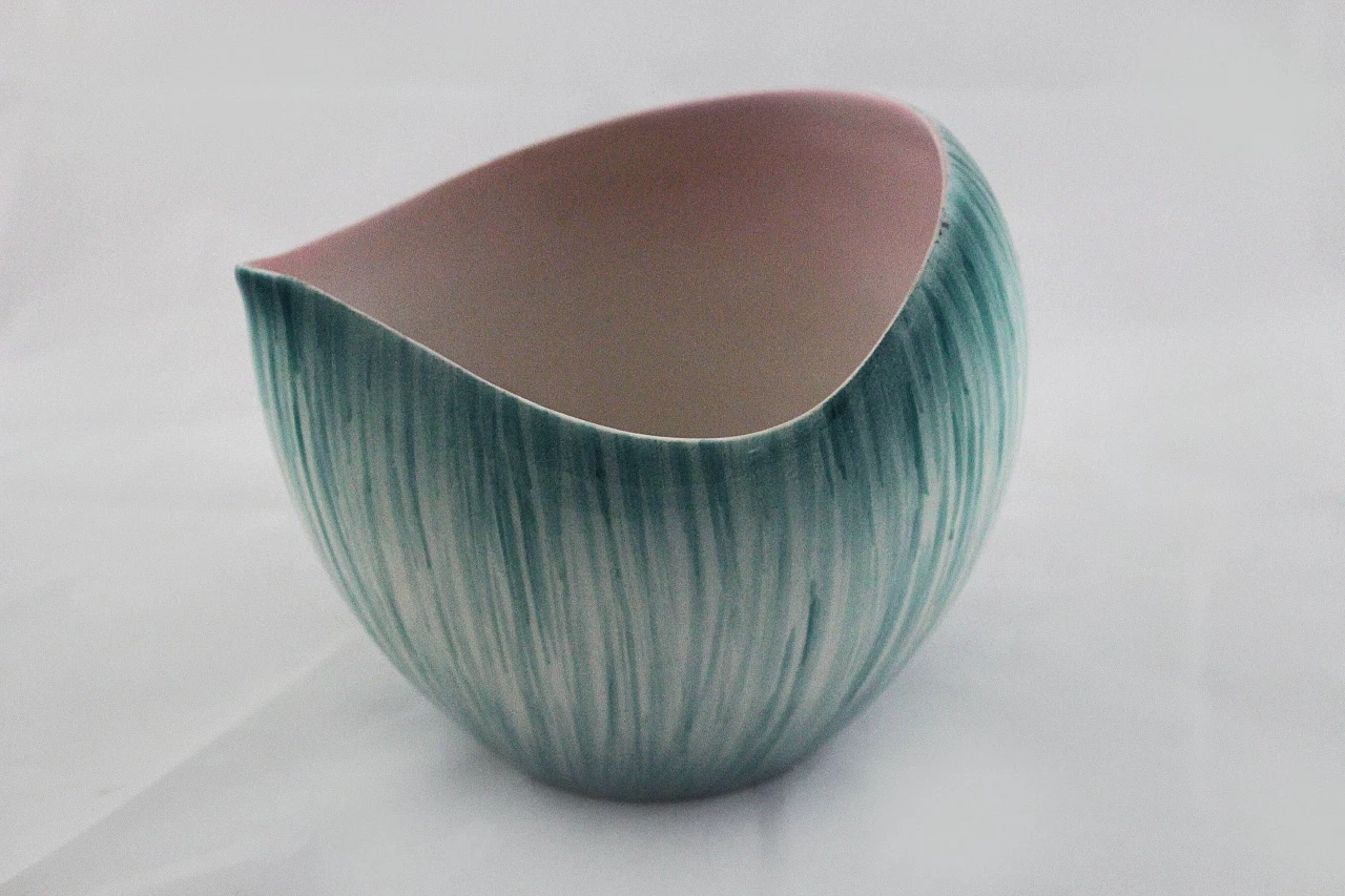 Ceramic vase signed ViBi Torino, 1950s 1094860