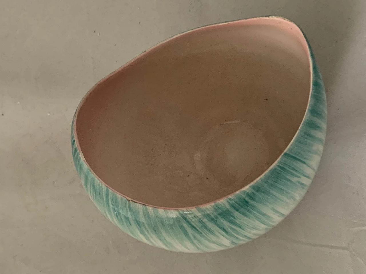 Ceramic vase signed ViBi Torino, 1950s 1094863