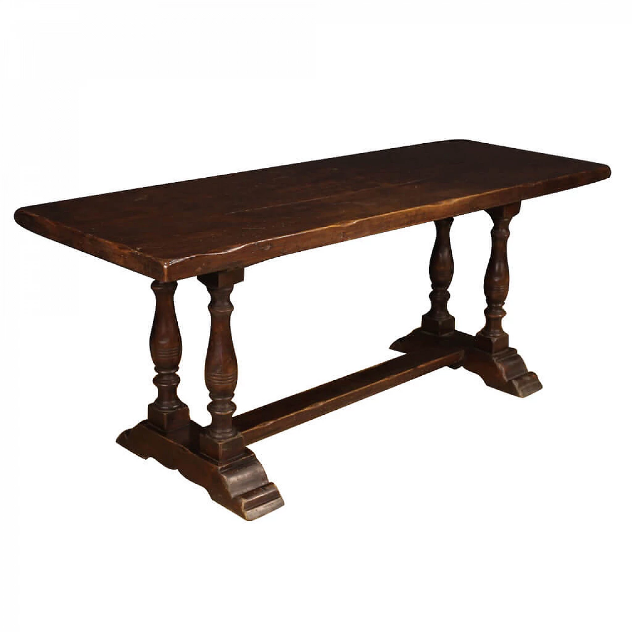 Tavolo fratino italiano in legno di faggio e rovere 1094919