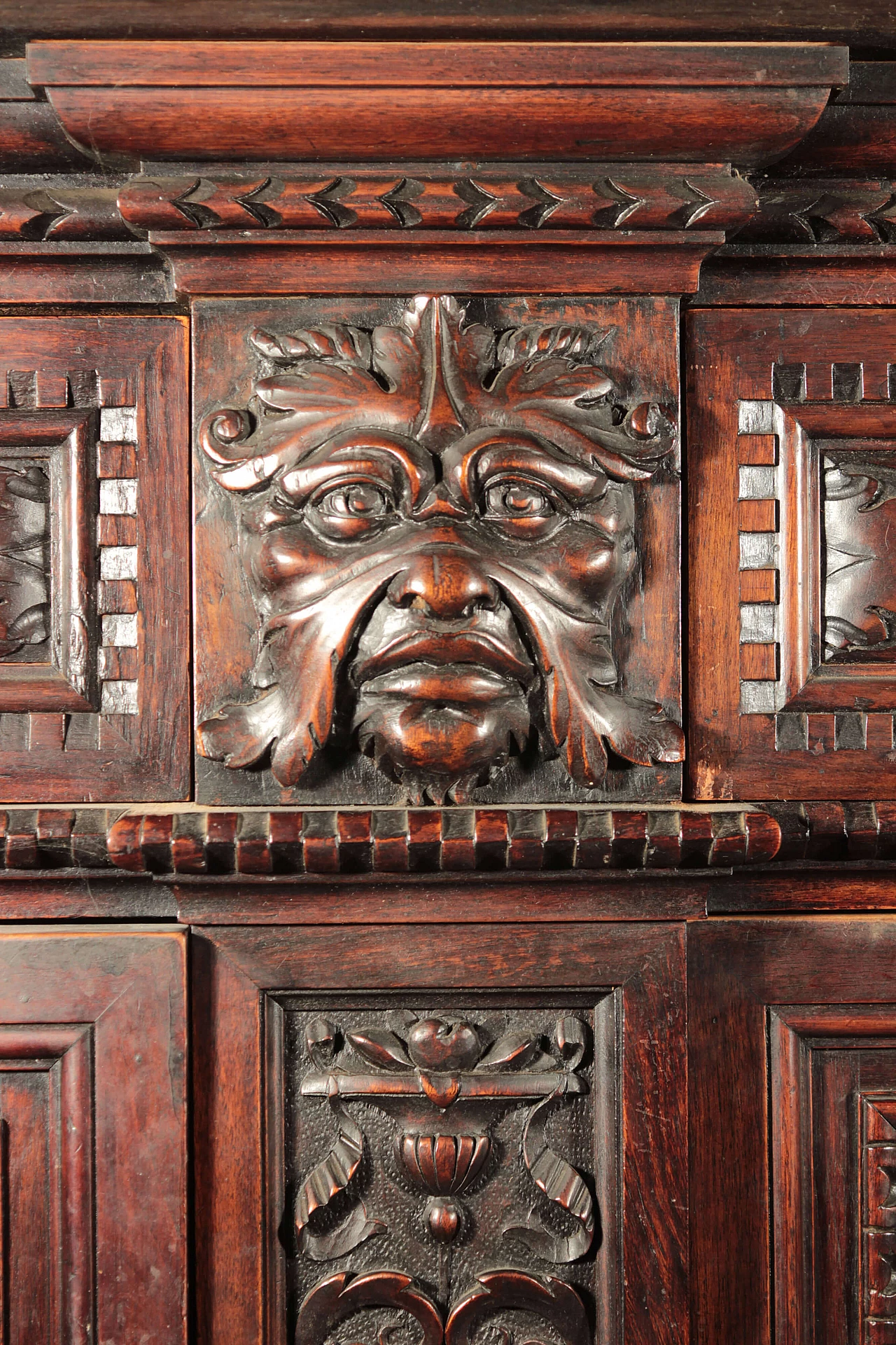 Richly and finely carved neo-renaissance sideboard 1095450