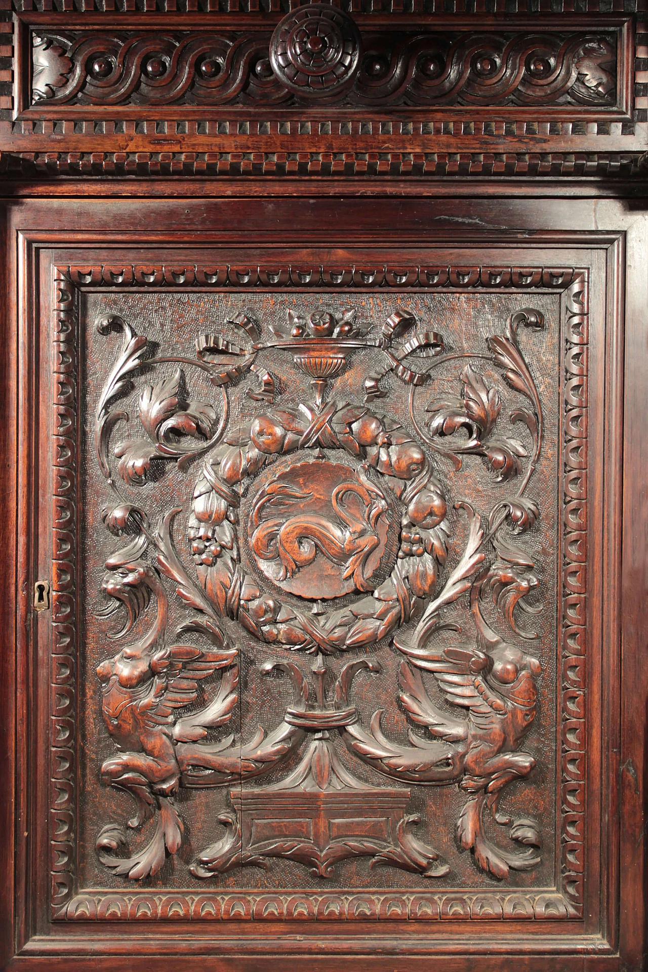 Richly and finely carved neo-renaissance sideboard 1095451