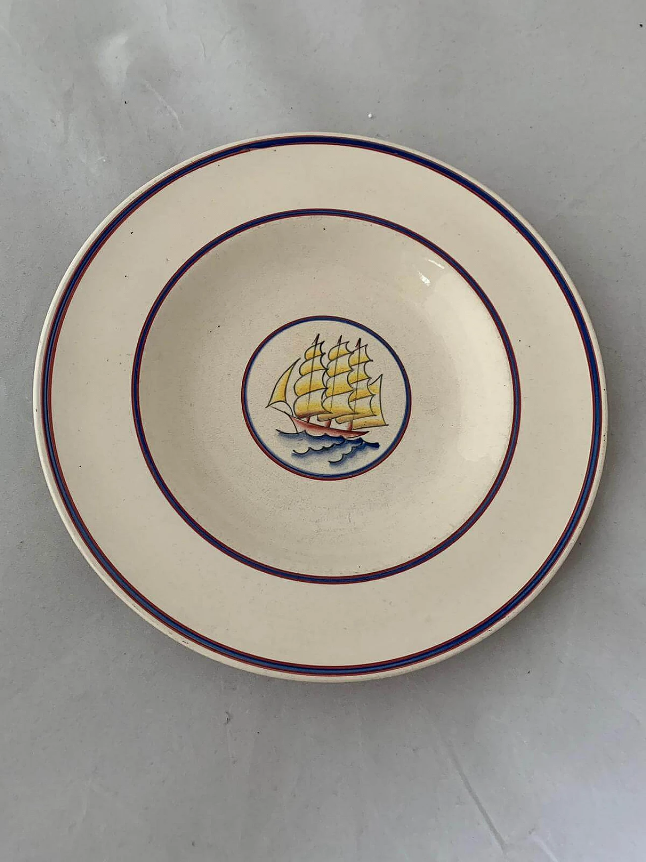 Soup Plate by Gio Ponti for Richard Ginori, 1930s 1095470