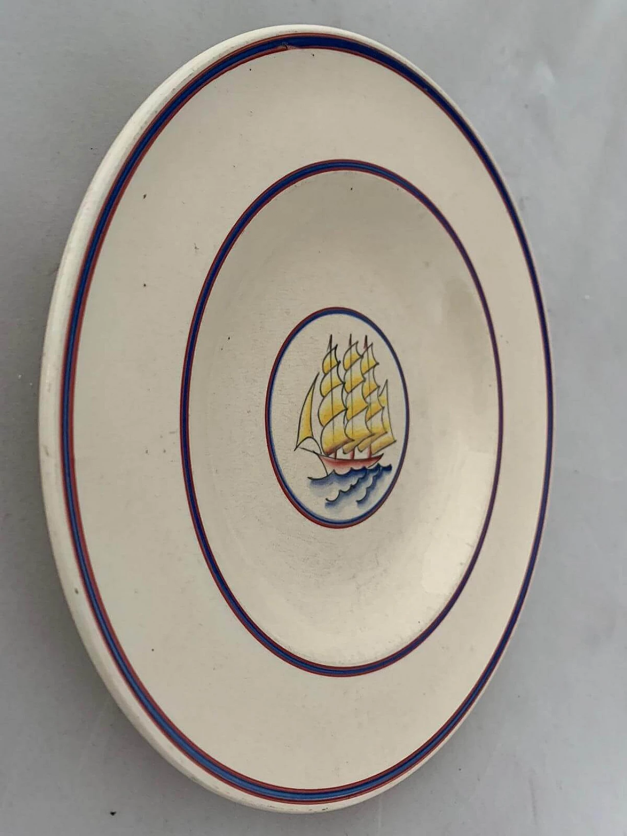 Soup Plate by Gio Ponti for Richard Ginori, 1930s 1095475