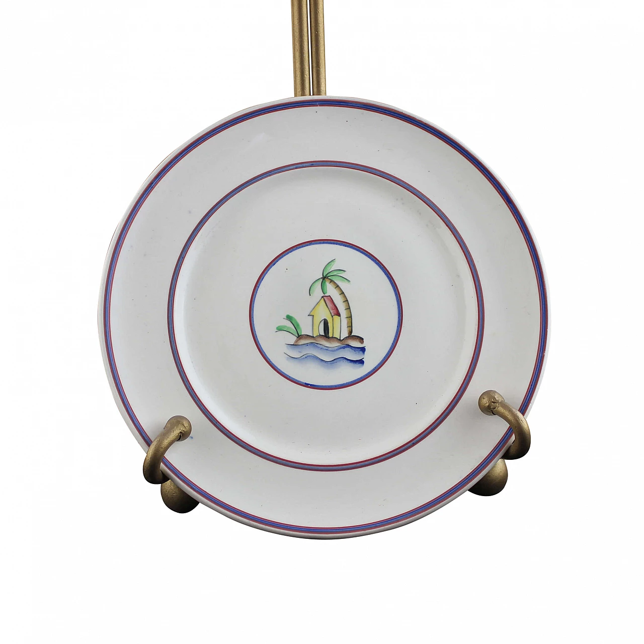 Piatto di Gio Ponti per Richard Ginori San Cristoforo, anni '30 1095860