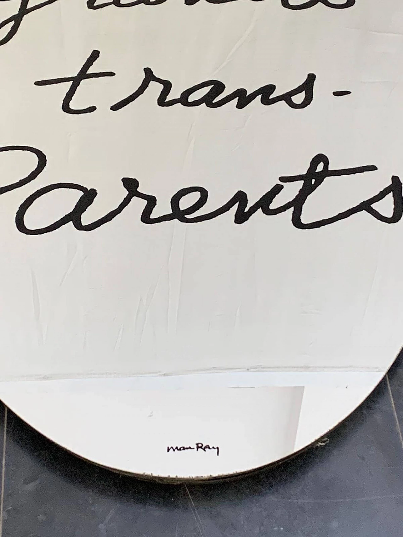 Specchio Les grands trans-parents di Man Ray per Simon International, anni '70 1096116
