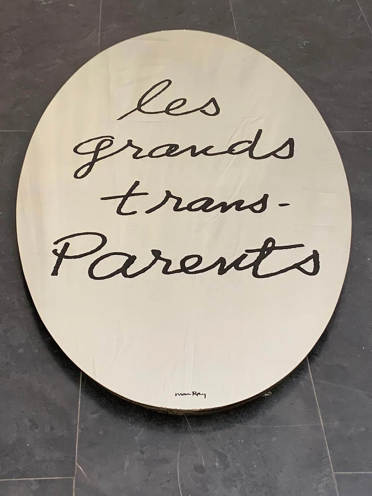 Mirror Les grands trans-parents by Man Ray for Simon International, 70s 1096125