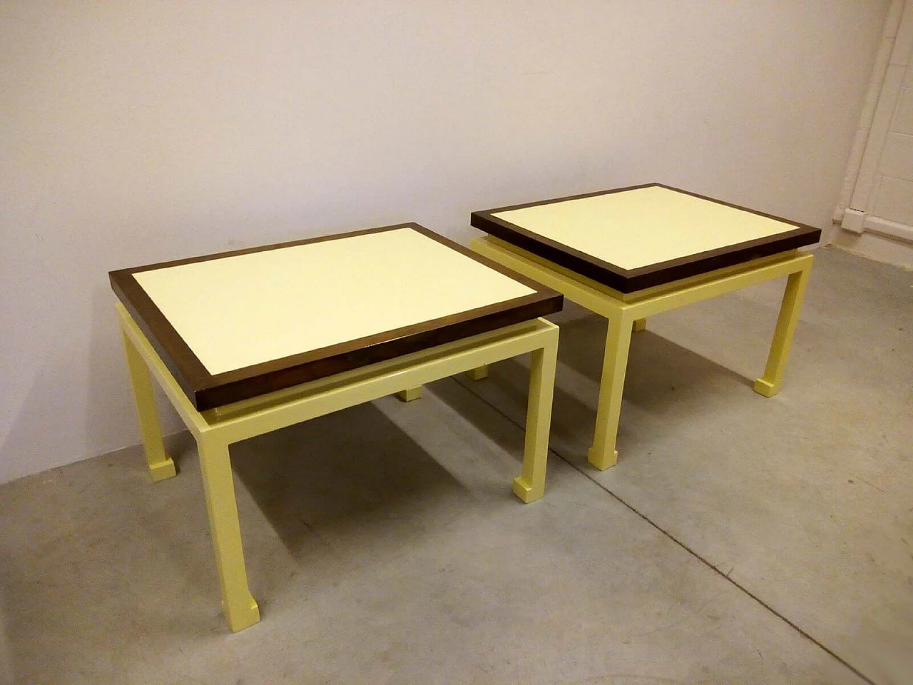 Pair of side tables Maison Jansen, 1970s 1096177