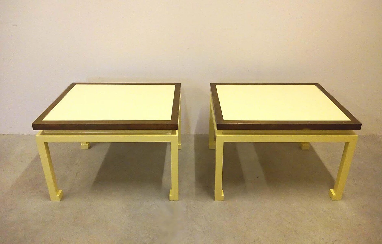 Pair of side tables Maison Jansen, 1970s 1096179