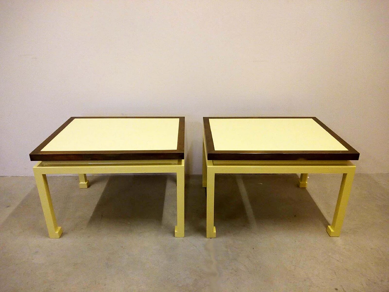 Pair of side tables Maison Jansen, 1970s 1096180