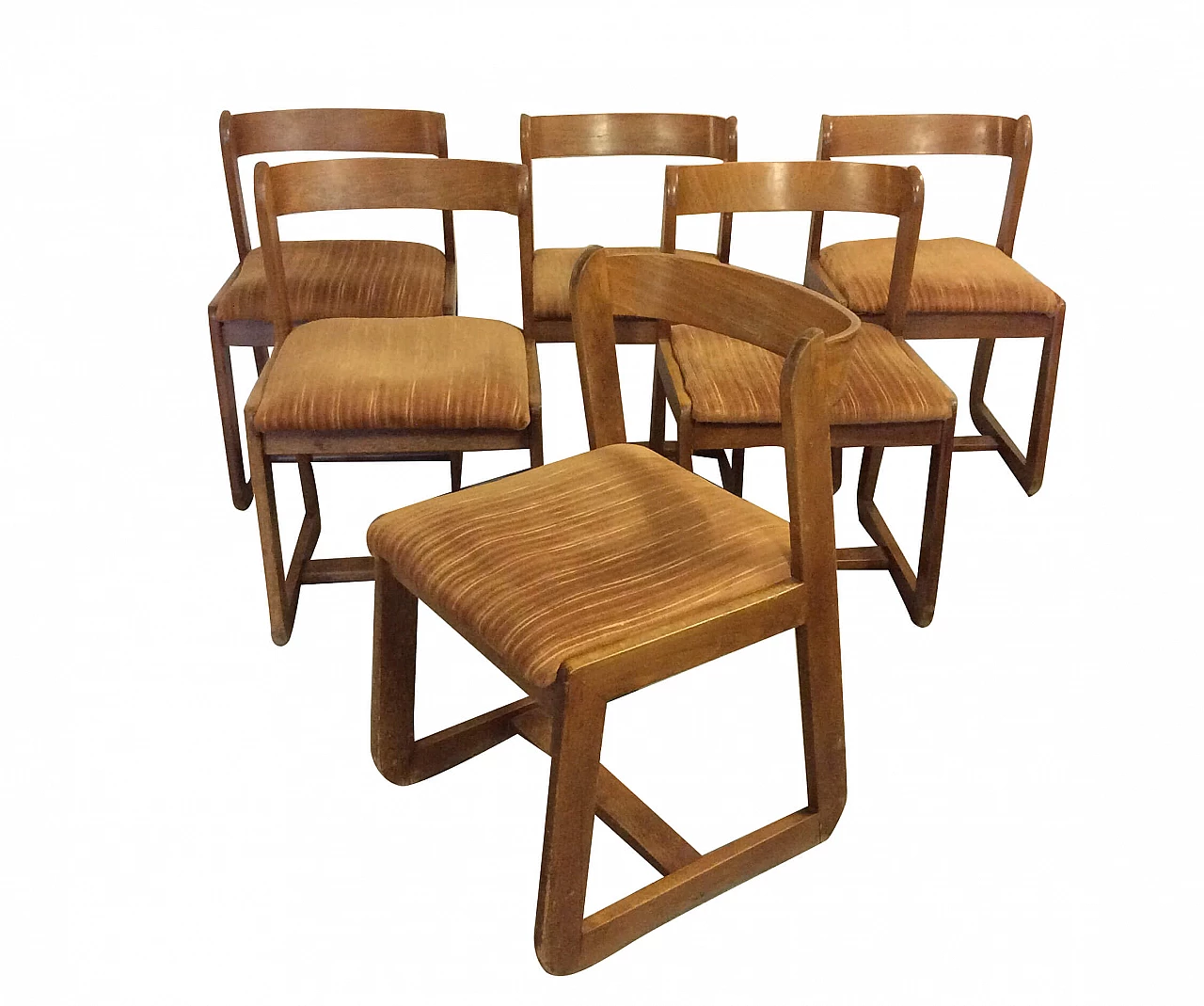6 chairs by Willy Rizzo for Sabot, 70s 1096254
