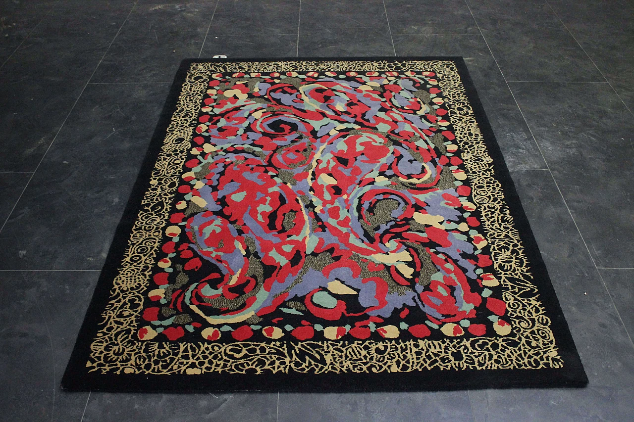 Carpet by Pierre Balmain for Van Neder Carpets, 1980s 1096362