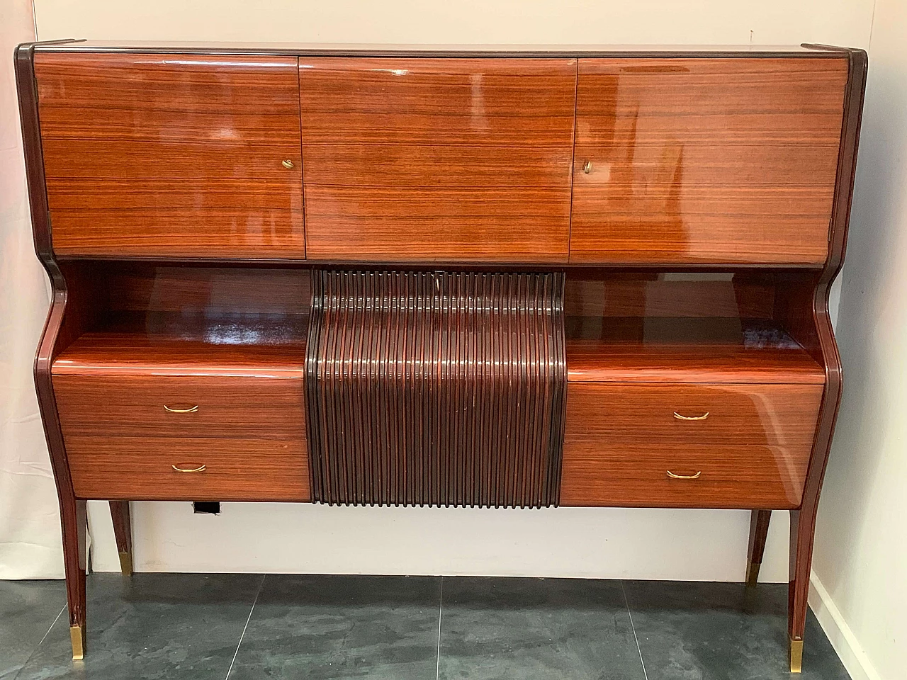 Credenza in palissandro di Osvaldo Borsani per ABV, 1948 1096588