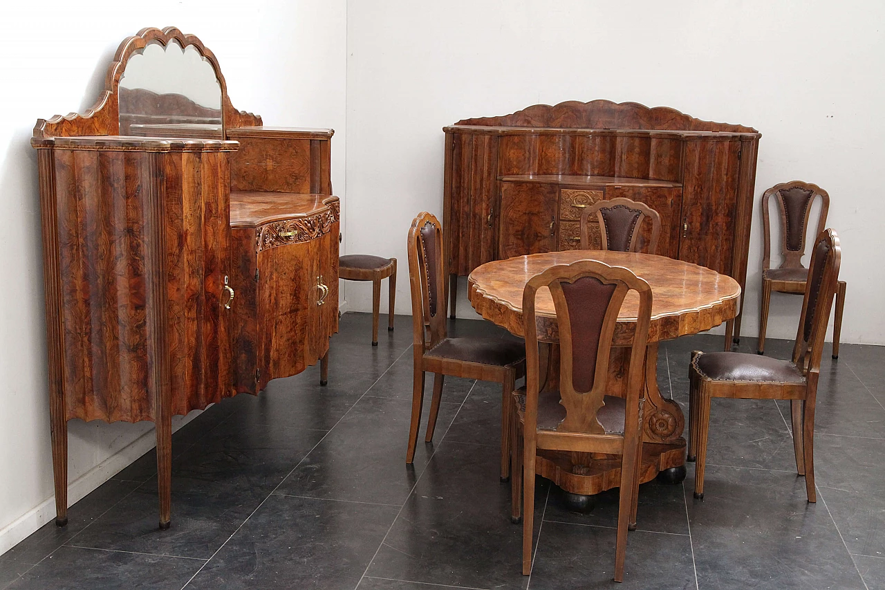 Art Deco style sideboard by Meroni & Fossati, 1930s 1097527