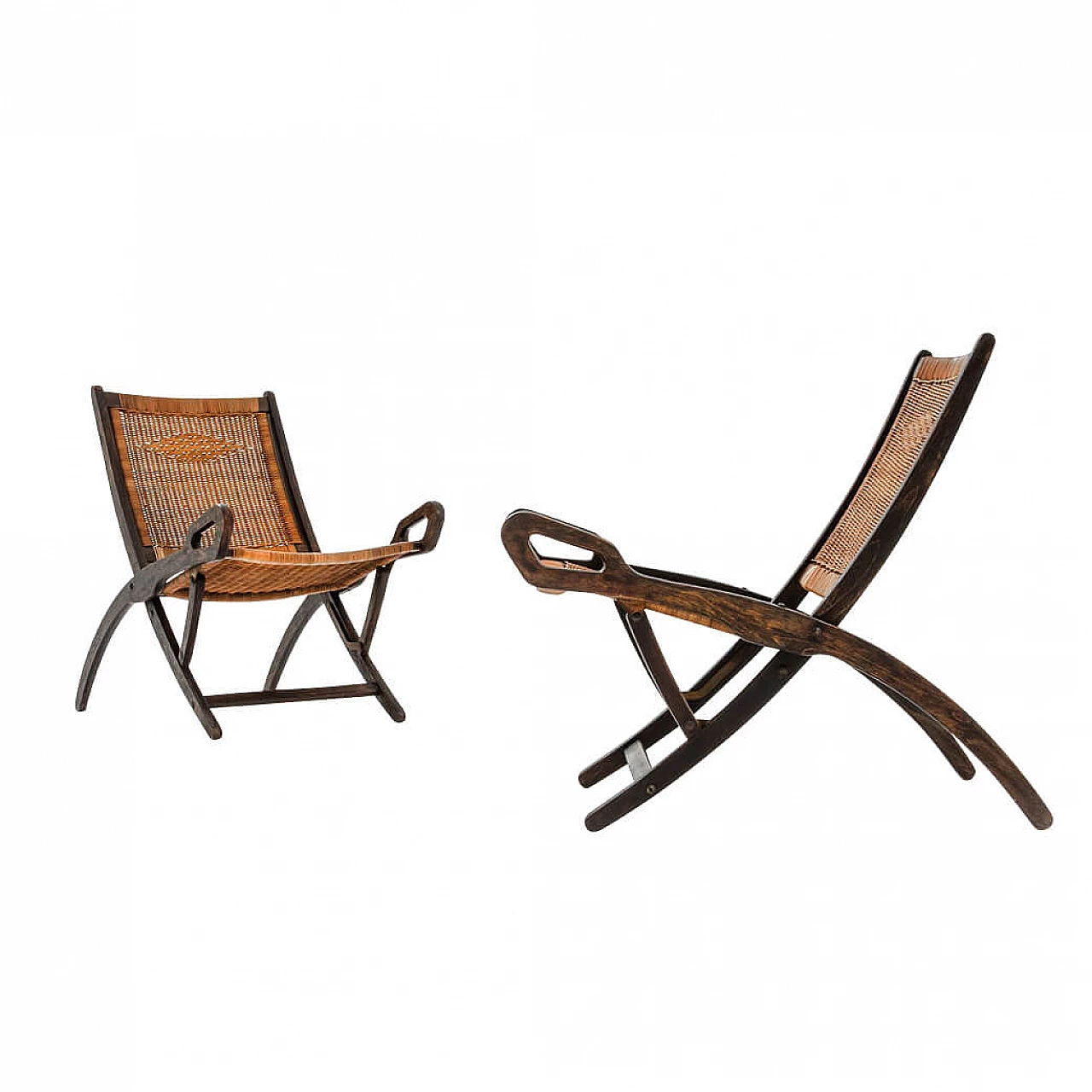 Pair of Ninfea chairs by Gio Ponti for Reguitti 1097955