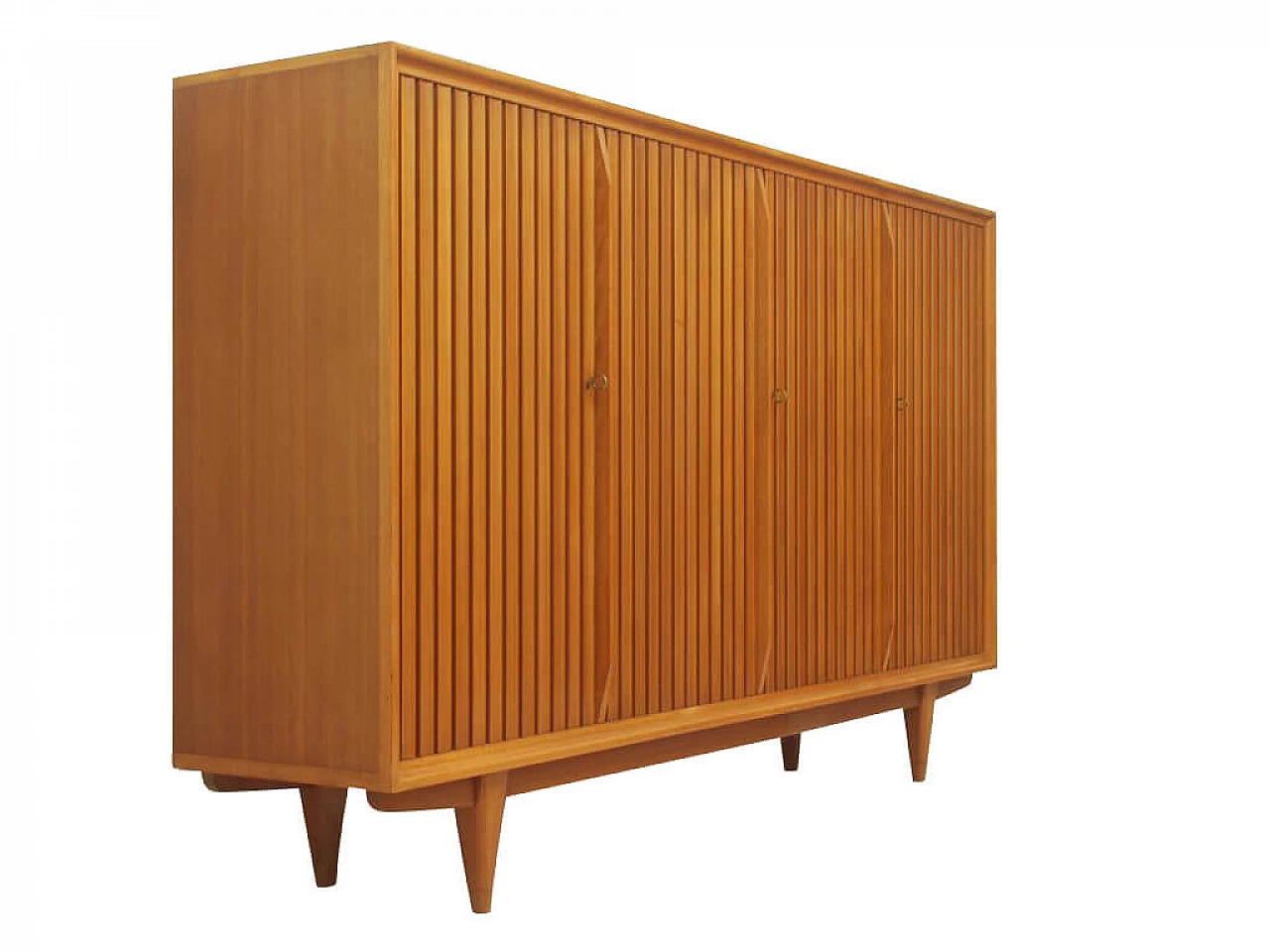 Credenza alta in noce, anni '50 1097970
