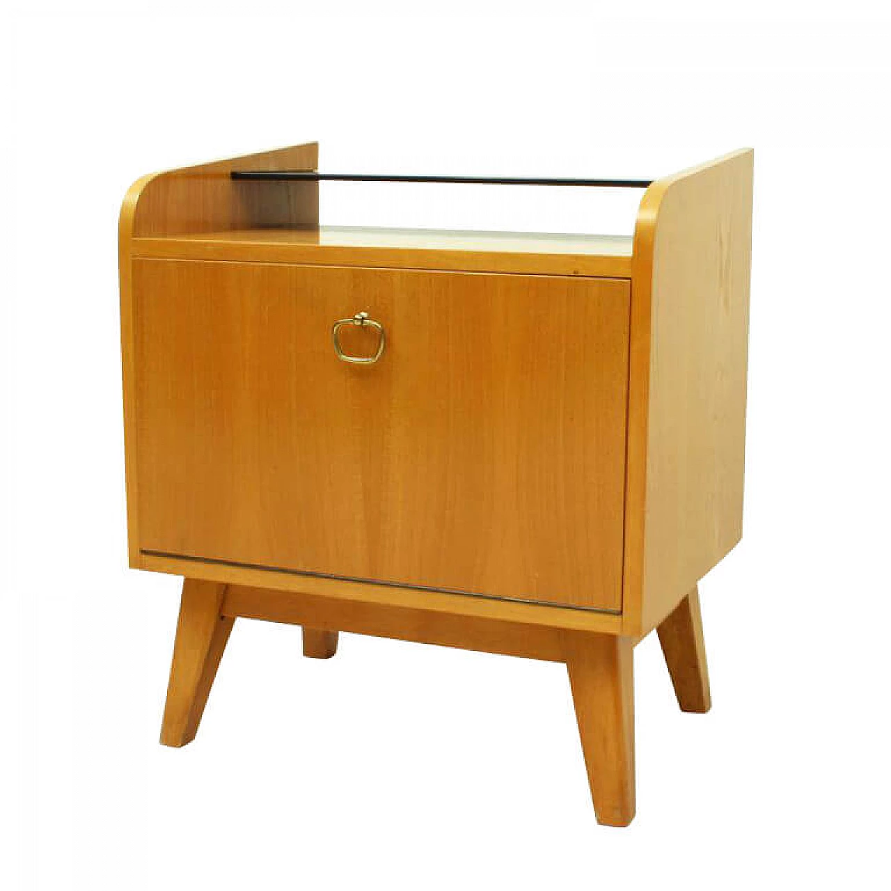 Small cabinet in ash wood, 50s 1097972