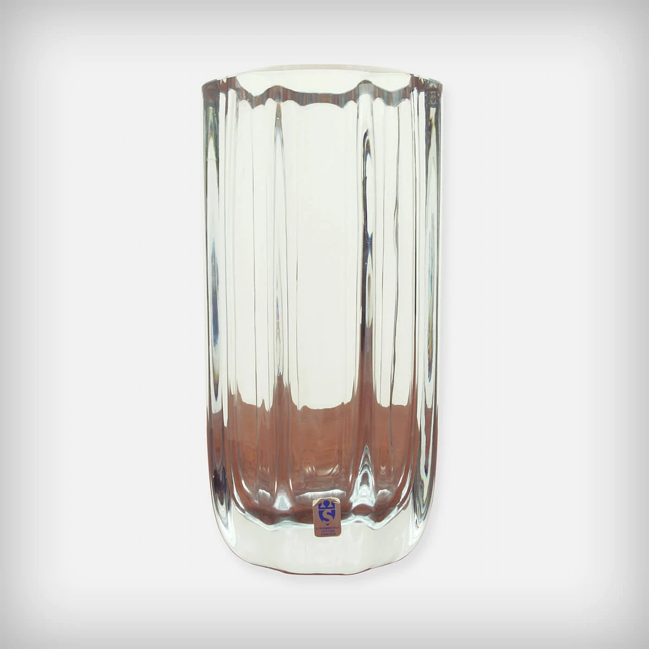 Crystal vase  by Asta Stromberg for Strömbergshyttan, 50s 1098206