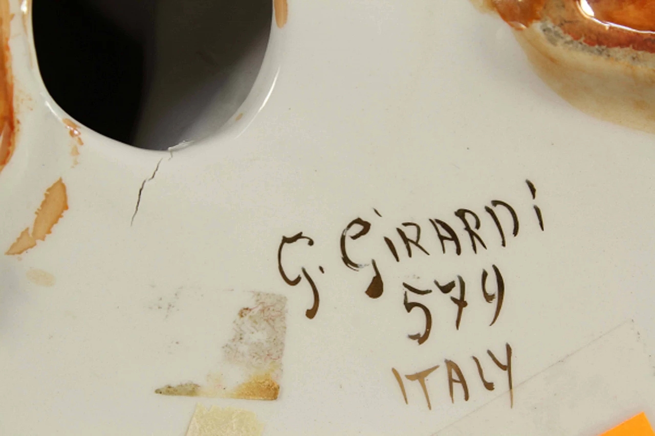 Scultura in ceramica di ballerino di Girardi Giovanni, anni '40 1098623