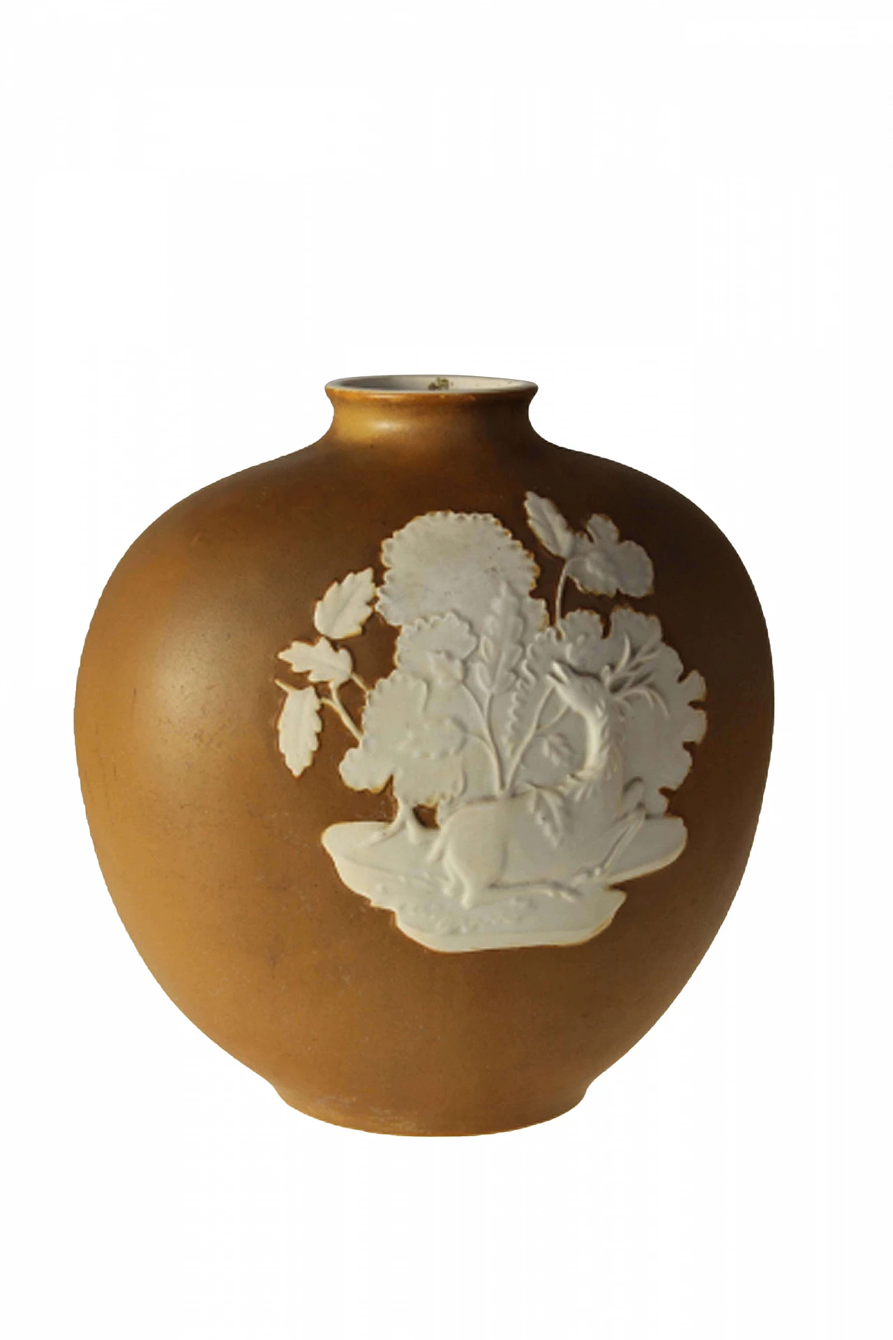 Pottery vase by Giovanni Gariboldi for Richard Ginori, 1952 1098691