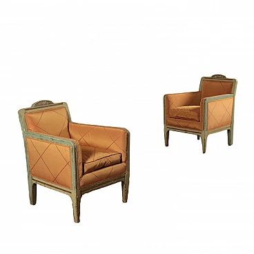 Pair of armchairs, 1950s
