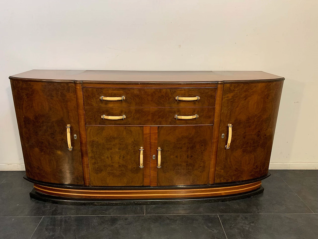Credenza in palissandro Art Deco, anni '30 1099393