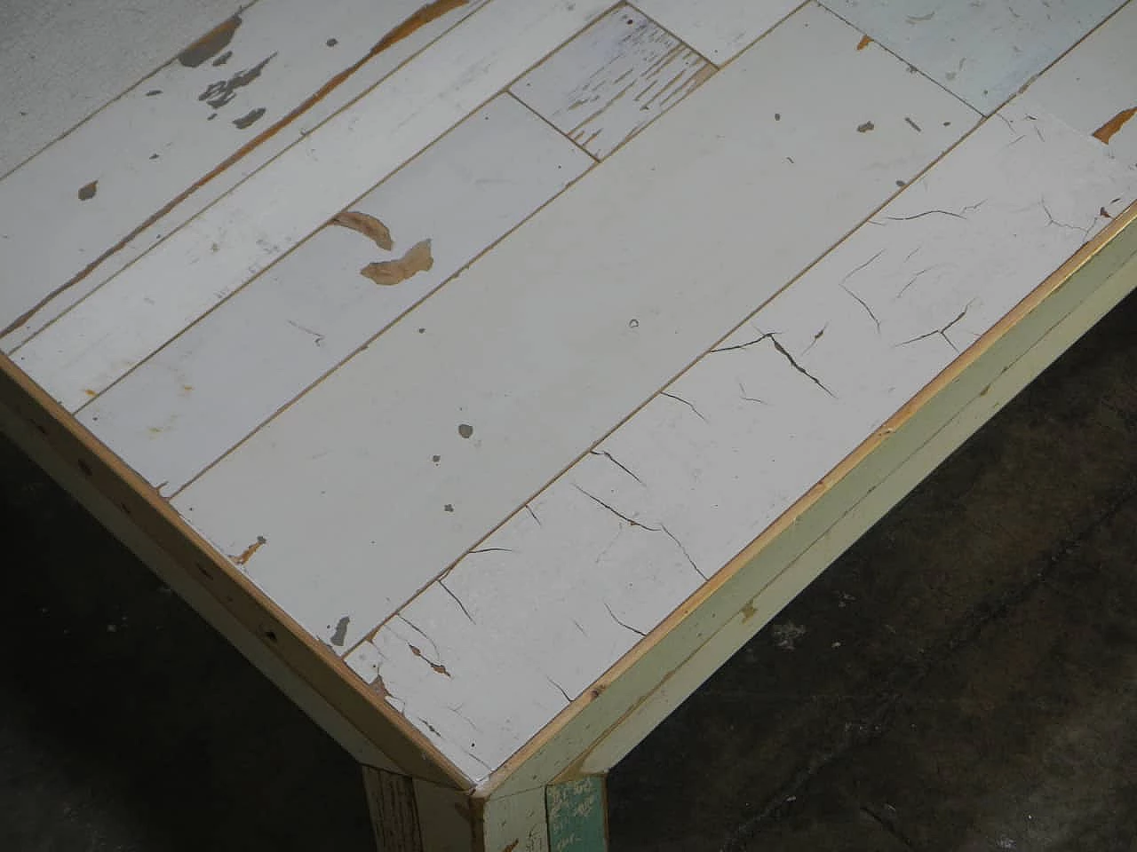Tavolino da salotto con legno di recupero 1100084