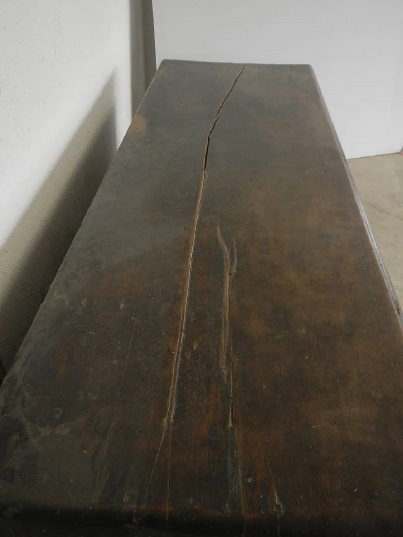 Antique walnut Italian cassone, late 18th century 1100155